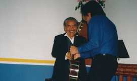 Con Zeferino Nandayapa 2005